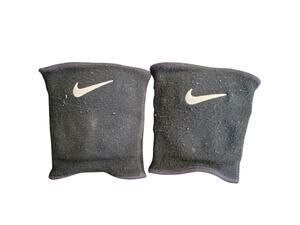Nike Volleyball Padded Knee Pads Set of 2 Unisex Size Large Black/White